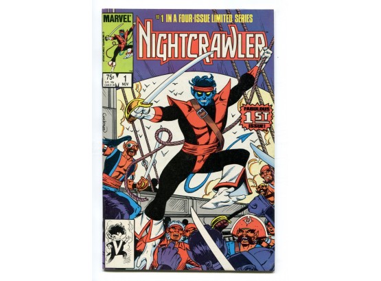 Nightcrawler #1, Marvel Comics 1985 1st Issue In Limited Series