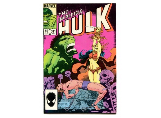Incredible Hulk #311, Marvel Comics 1985