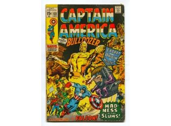 Captain America #133, Marvel Comics 1970 Silver Age