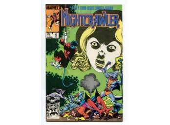 Nightcrawler #4, Marvel Comics 1986  Limited Series