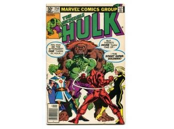 Incredible Hulk #258, Marvel Comics 1981
