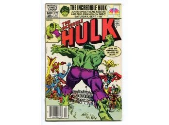 Incredible Hulk #278, Marvel Comics 1982