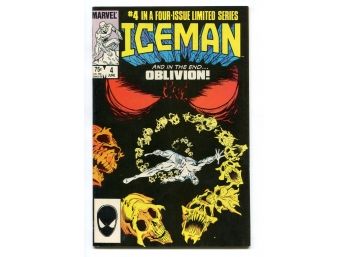 Iceman #4, Marvel Comics 1985 Limited Series