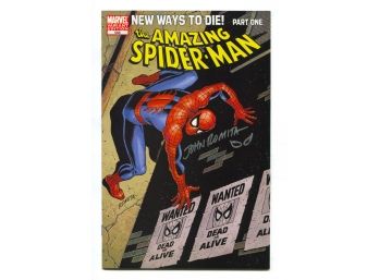 Amazing Spider-Man #568 Marvel Comics 2008 Signed, COA