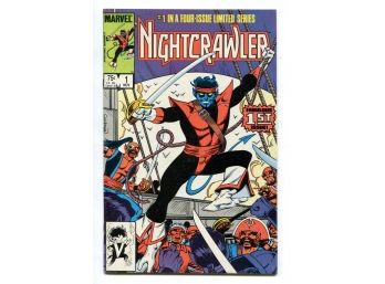 Nightcrawler #1, Marvel Comics 1985 1st Issue In Limited Series