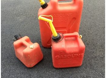 Trio Of Gas Containers
