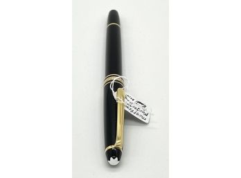 Montblanc  Meistertuck Fountain Pen - Black Marked 4810 W/ 14K Tip