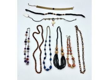 Lot Of Costume Jewelry Necklaces