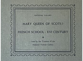 Mary Queen Of Scots - French School XVI Century  Print By Trustees Of National Portrait Gallery