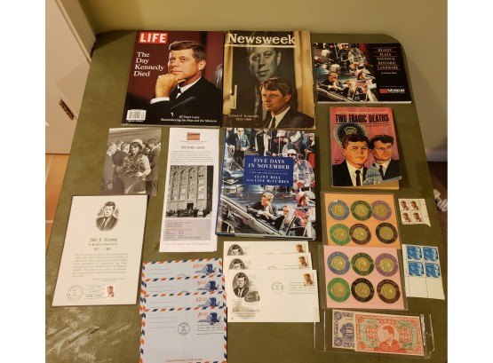 Lot Of JFK Memorabilia