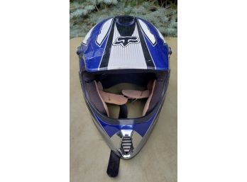 Kids Fox Racing Motocross Helmet Size Large