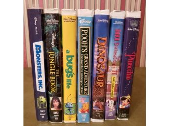 Mixed Disney VHS Tapes