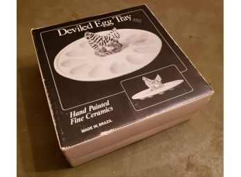 Vintage Deviled Egg Tray
