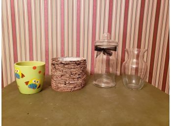 Vases And Planter Lot