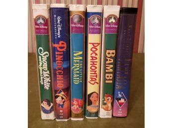Disney Masterpiece VHS Tapes Lot 2