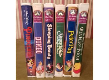 Disney Masterpiece VHS Tapes Lot 1