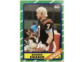HOF Boomer Esiason RC - 1986 Topps #255