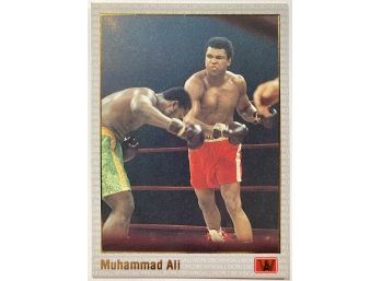 'The Greatest' Muhammad Ali 1991 AW Sports Special Edition Gold Foil Insert - Rare