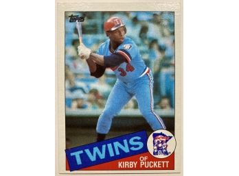 HOF Kirby Puckett RC - 1985 Topps #536