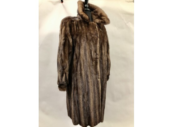 Luxurious Fur Swing Coat