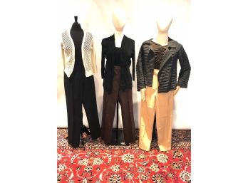 Sweater Weather- 3 Distinct Outfits, Neutrals To Mix And Match. Approx Sz M