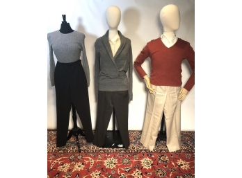 Professional Style And Comfort- Cashmere, Merino Wool, Silk, Etc. Approx Sz M