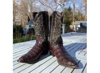Men's Dan Post Cowboy Boots - Sz 11.5W - 1 Of 2