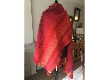 A Gorgeous Hand Woven Woo Cape From Deer Isle Maine By Kathy Woelle