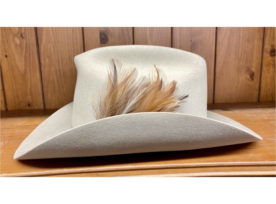 XXXX Stetson Hat Size 6 7/8 Good Condition Sold By Baers In Cal.