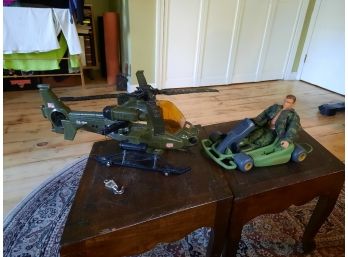 Lot Of 3 Older GI Joe Toys To Include The Following,