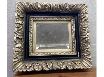 Very Ornate Beautiful Frame In Gold Beveled Mirror