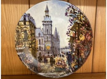 French Collectable Porcelain Plate #1 Great Condition By Louis Dali