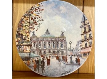 French Collectable Porcelain Plate #3 Very Nice 1982 By Louis Dali