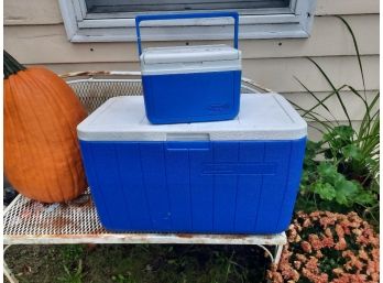 Pair Of Coleman Coolers In Excellent Condition