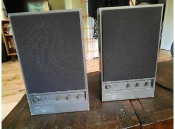 Pair Of High-End Yamaha MS-10 Personal Studio Monitor Speakers