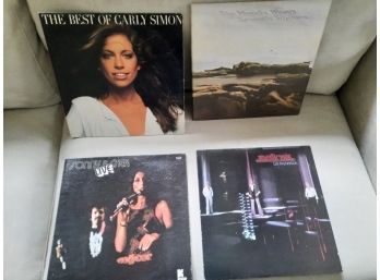 Lot Of 4 Vintage Classic Rock Record Albums In Excellent Condition