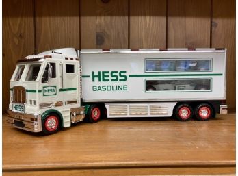 Lot 2 Collectors Hess Toy Truck And Race Cars Super Cool