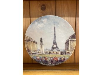 French Collectable Plate #2 From 1982 Great Condition By Artist Louis