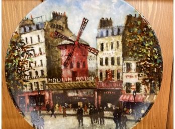 French Collectable Plate #12 From 1982 Great Condition By Artist Louis