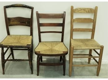 Lot Of Three Chairs
