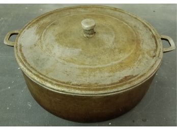 Large Metal Pot With Lid