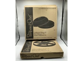 Pampered Chef ~ Chillzanne Platter & Divider ~ New In Packages