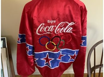 USA Coca Cola Olympic Jacket ~ Size L ~