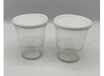 20 Ball Jelly Jars With Plastic Covers