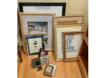 Large Group  Of Picture Frames