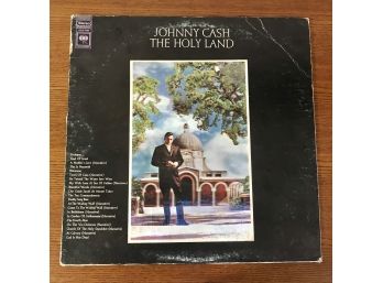 JOHNNY CASH - THE HOLY LAND Vinyl LP. 1969 Columbia Records (KCS 9726)