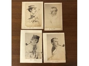 EXTREMELY RARE - 1892 Military Caricatures By Marcel Pic (set Of 8 Illustrations)