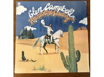 GLEN CAMPBELL - RHINESTONE COWBOY Vinyl LP. 1975 Capitol Records (SW-511430)