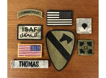 U.S. Army Military Patches (1st Cavalry, ISAF, ACU Specialist, More)