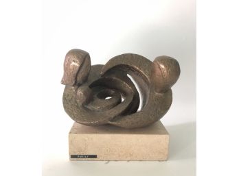 Trude Mueller (1908-1998) Family - Bronze Sculpture